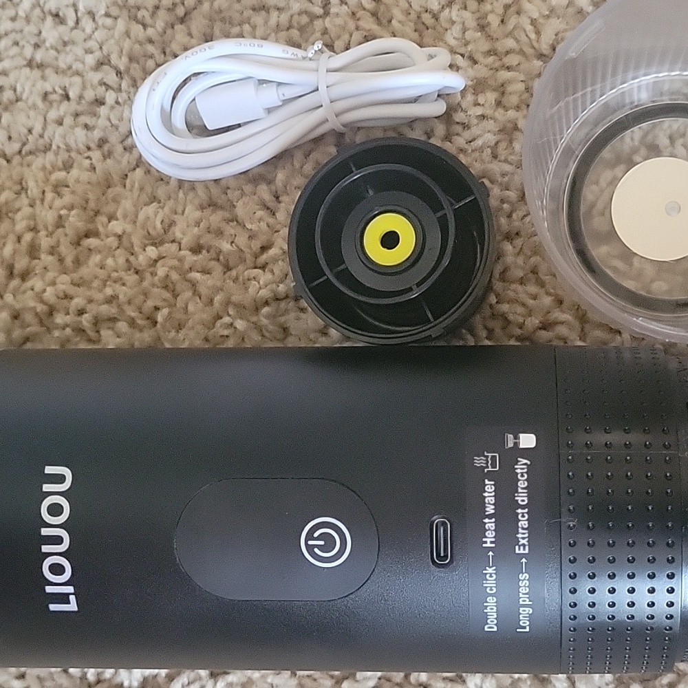 Black Portable Coffee Maker